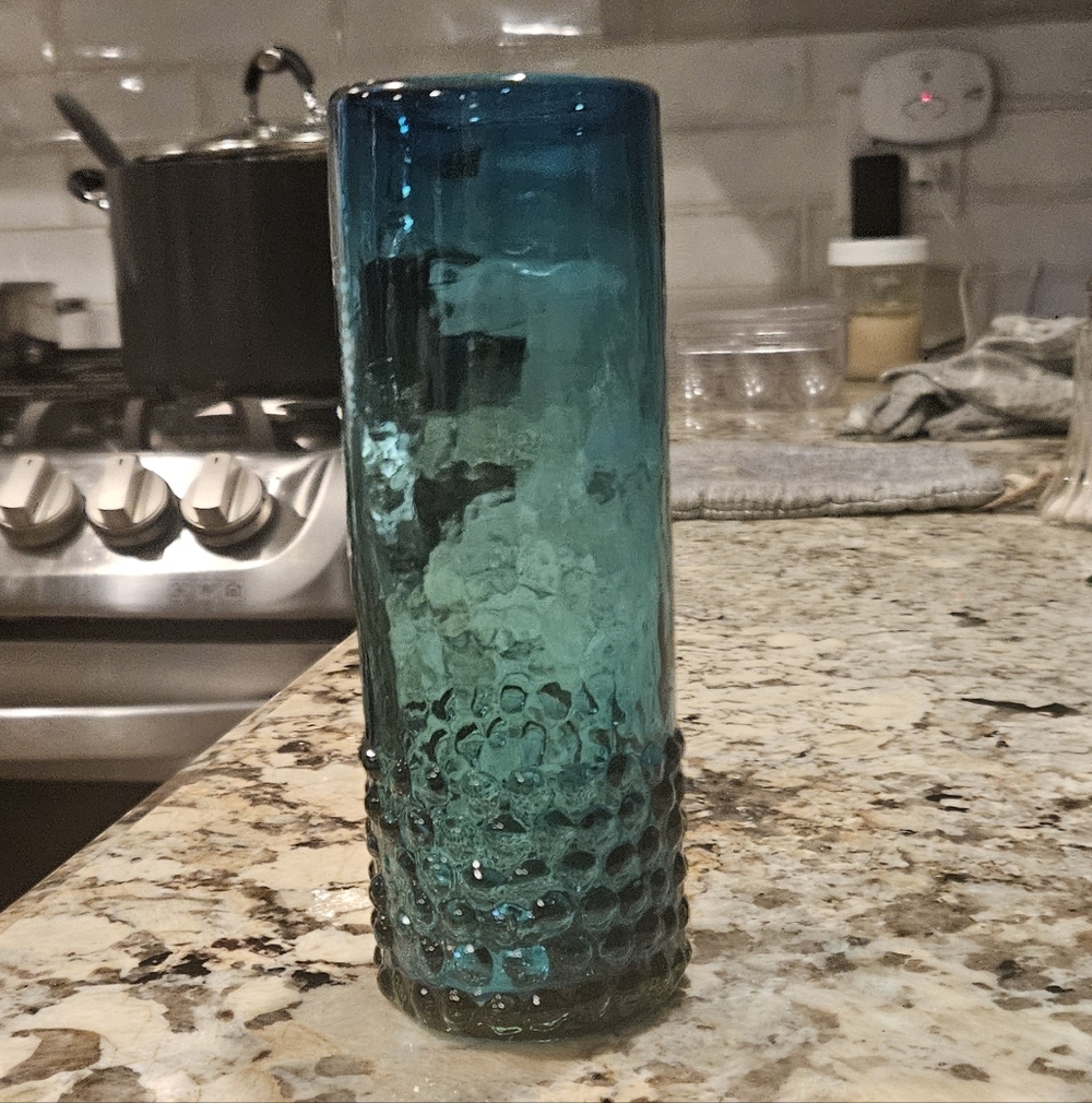 Glass Starbucks Blue Drinkware
